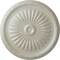 Ekena Millwork Juniper Ceiling Medallion (Fits Canopies up to 7"), Hand-Painted Flash Blue, 36"OD x 1 1/2"P CM36JUFBS - alternate 1